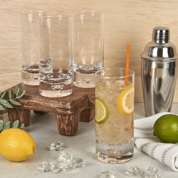 2#stunning drinkware heavy bubble bottom excellent addition to home bar&kitchen - Picture 2 of 4